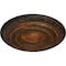 Ekena Millwork Artis Ceiling Medallion (Fits Canopies up to 6 7/8"), Hand-Painted Rust, 15 3/4"OD x 1 3/8"P CM15ARRUS - alternate 3
